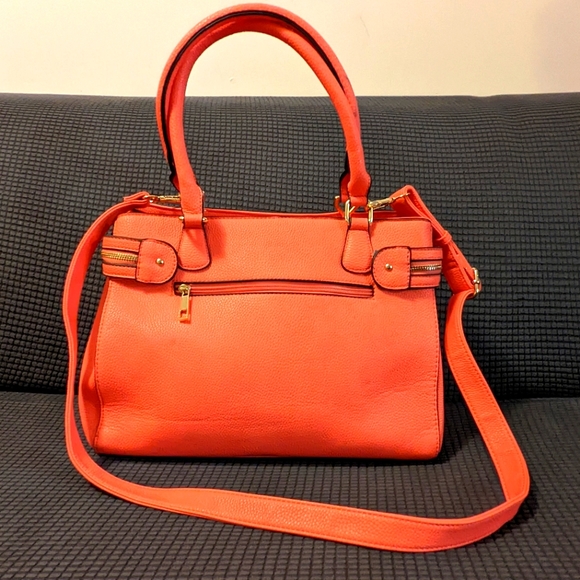 Pink Crossbody Satchel - Picture 2 of 4